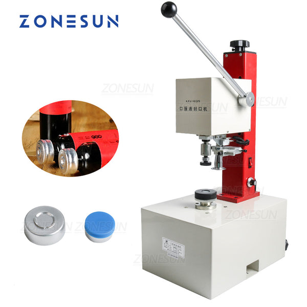 ZONESUN 10-35mm Oral Liquid Electric Manual Capping Machine