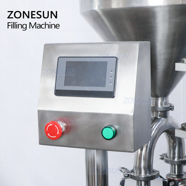 ZONESUN ZS-AFC4 Automatic Liquid Paste Filling and Capping Machine