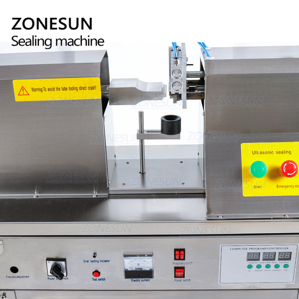 ZONESUN QDFM-125 Ultrasonic Plastic Tube Sealing Machine