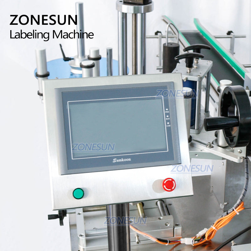 ZONESUN ZS-TB833D Double Heads Flat Corner Labeling Machine