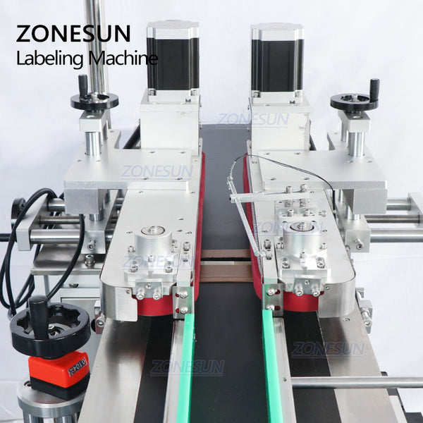 ZONESUN ZS-TB125 Automatic Flat Surface Bottle Bottom Labeling Machine