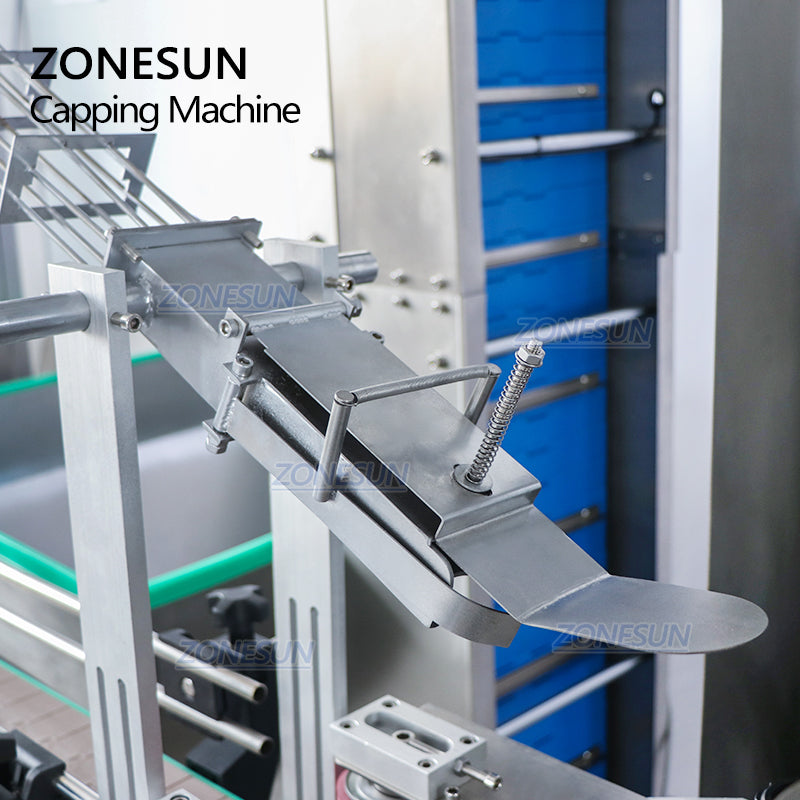 ZONESUN ZS-XG441F Automatic F-style Capping Machine With Cap Feeder