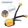 ZONESUN A333 13-19mm Steel Strip Manual Sealless Strapping Machine