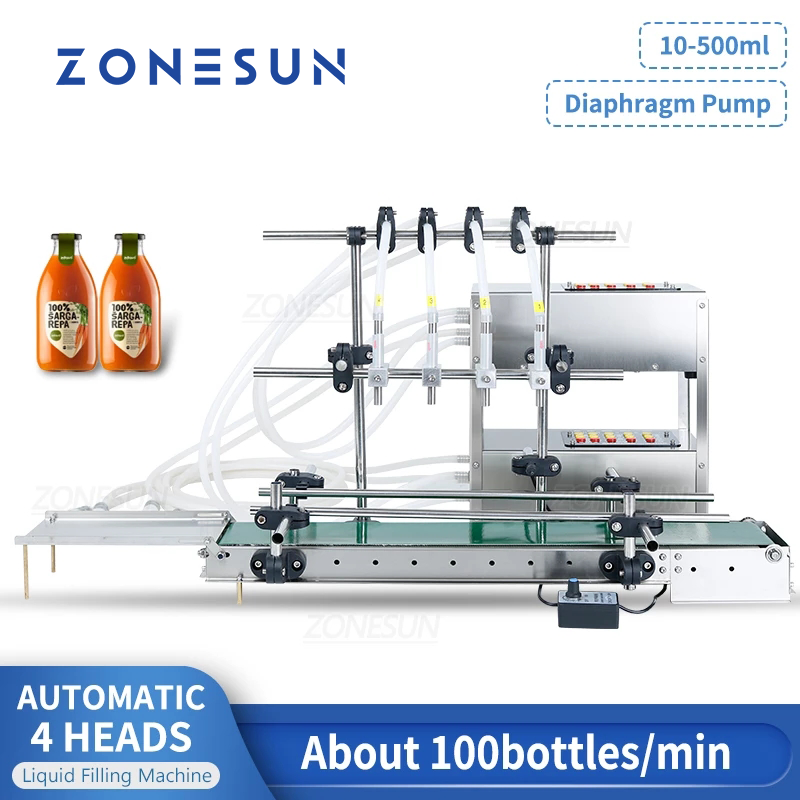 zonesun 4 heads filling machine