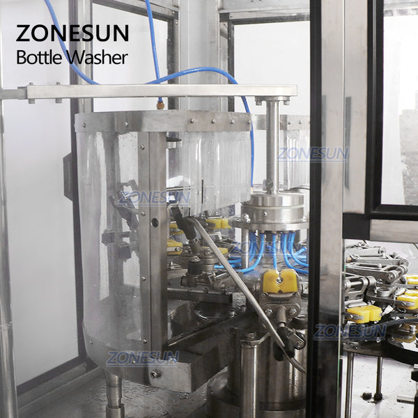 ZONESUN ZS-XPJ8 Automatic Washer Anion Bottle Rinsing Cleaning