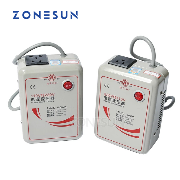 Convertidor de voltaje de suministro de polvo ZONESUN 