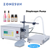 ZONESUN ZS-DP641W 30-6000ml Semi Automatic Diaphragm Pump Liquid Weighing Filling Machine