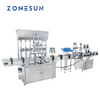 ZONESUN ZS-FAL180AP Automatic Paste Filling Capping  Production Line