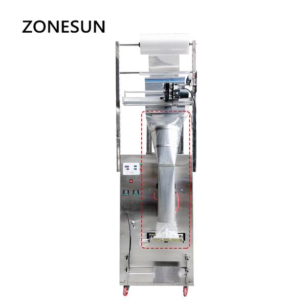 ZONESUN Custom Back Seal Three-side Seal Shaper Filling Sealing Machine Accessories