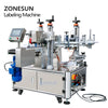 ZONESUN ZS-TB833D Double Heads Flat Corner Labeling Machine