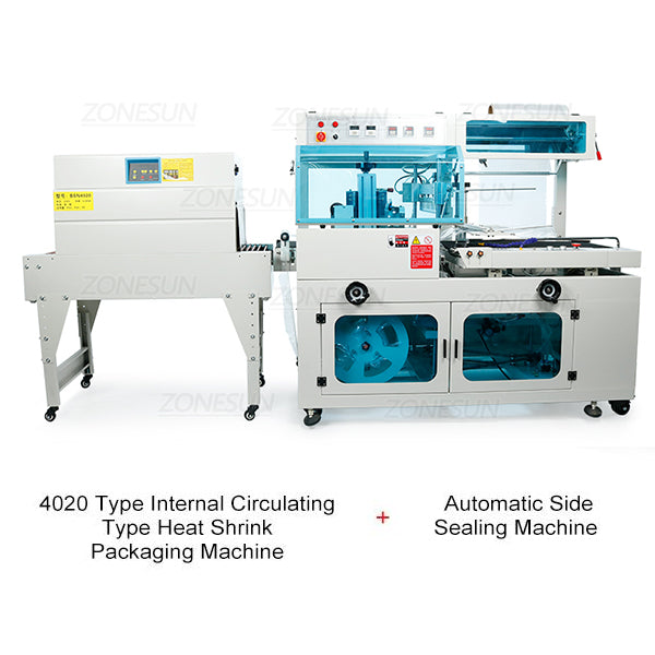 ZONESUN ZS-BF450 Automatic Side Sealing Cutting Machine - Combination 1