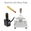 ZONESUN WT-90ZM Portable Manual Hot Stamping Machine - Machine with Brass Plate / 110V - Machine with Brass Plate / 220V