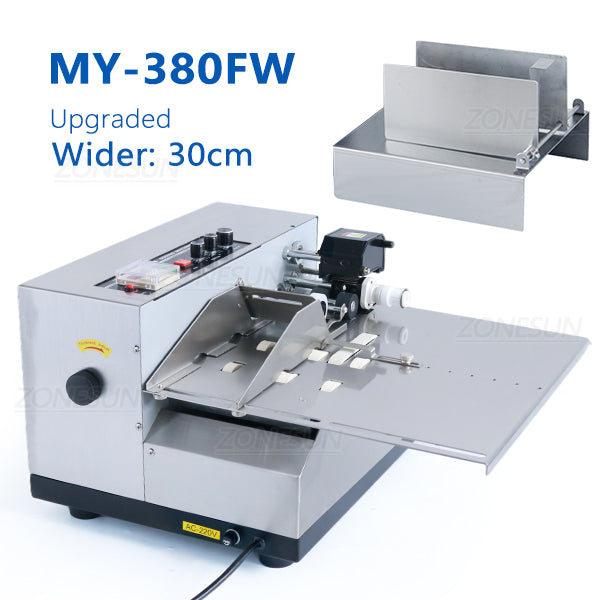 ZONESUN MY-380F Solid Ink Roll Coding Machine - MY-380FW / 110V - MY-380FW / 220V