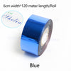 ZONESUN 6cm Hot Stamping Foil Paper - Blue