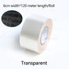ZONESUN 6cm Hot Stamping Foil Paper - Transparent