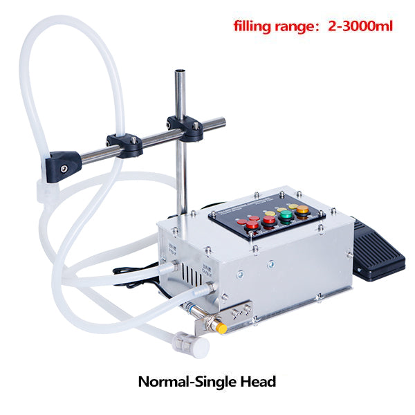 ZONESUN Intelligent Induction Heat-resistant Diaphragm Pump Liquid Filling Machine - Single Head-Normal Type / 110V - Single Head-Normal Type / 220V