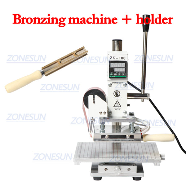 ZONESUN ZS-100C 10x13cm Hot Stamping Machine - Only Machine / 110V - Only Machine / 220V
