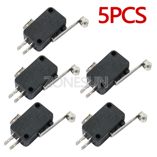 ZONESUN Mirco Switch with Handle Belt for LT50 LT50T LT50D LT50DT Labeling Machine - 5PCS