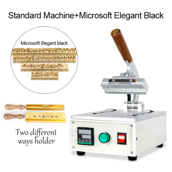 ZONESUN WT-90ZM Desktop Manual Hot Foil Stamping Machine - Machine with MEB / 110V - Machine with MEB / 220V