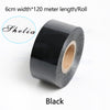 ZONESUN 6cm Hot Stamping Foil Paper - Black