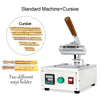 ZONESUN WT-90ZM Desktop Manual Hot Foil Stamping Machine - Machine with Cursive / 110V - Machine with Cursive / 220V