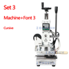 ZONESUN ZS-110 10x13cm Slidable Workbench Hot Stamping Machine - Aluminum Plate / Machine With Cursive / 110V - Aluminum Plate / Machine With Cursive / 220V