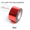 ZONESUN 6cm Hot Stamping Foil Paper - Red