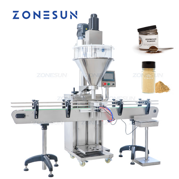 ZONESUN ZS-FM730A 10-2000g Automatic Powder Auger Filling Weighing Machine