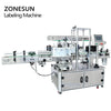 ZONESUN ZS-TB300Z Dual Use Automatic Square Round Double Sides Labeling Machine