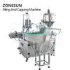 ZONESUN ZS-AFC3 Custom Full Automatic Small Vial Liquid Filling And Capping Machine