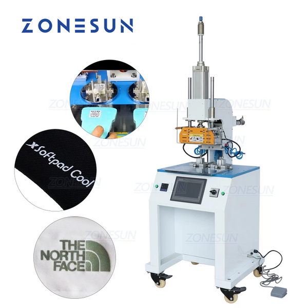 ZONESUN ZY-HTP-C 70*70mm Máquina automática de estampado neumático