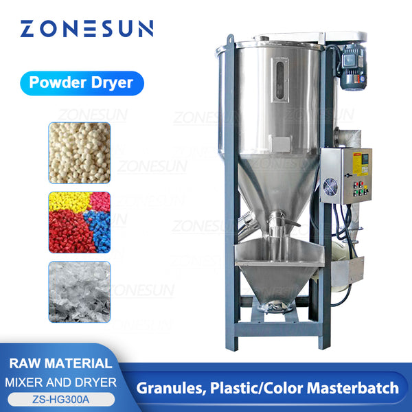 ZONESUN ZS-HG300A Granual Mixing And Drying Machine