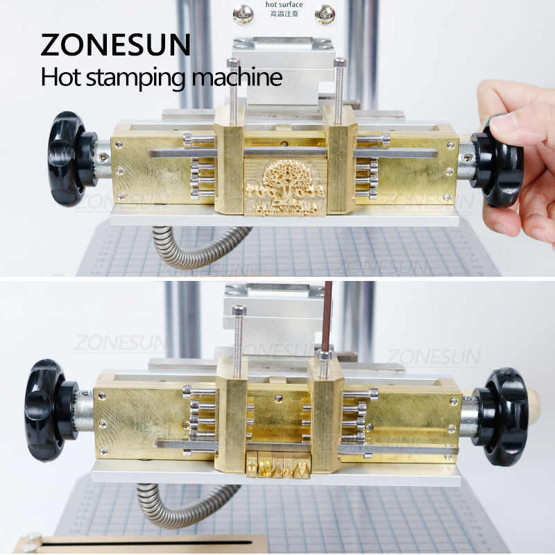 ZONESUN ZS-110A Hot Foil Stamping Bronzing Machine