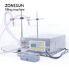 ZONESUN ZS-DP622W 50-17000ml 2 Nozzles Diaphragm Pump Liquid Weighing Filling Machine