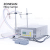 ZONESUN ZS-DP622W 50-17000ml 2 Boquillas Bomba de diafragma Máquina de llenado de pesaje líquido
