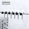 ZONESUN ZS-DPYT6P Semi Automatic 6 Nozzles Diaphragm Pump Liquid Filling Machine