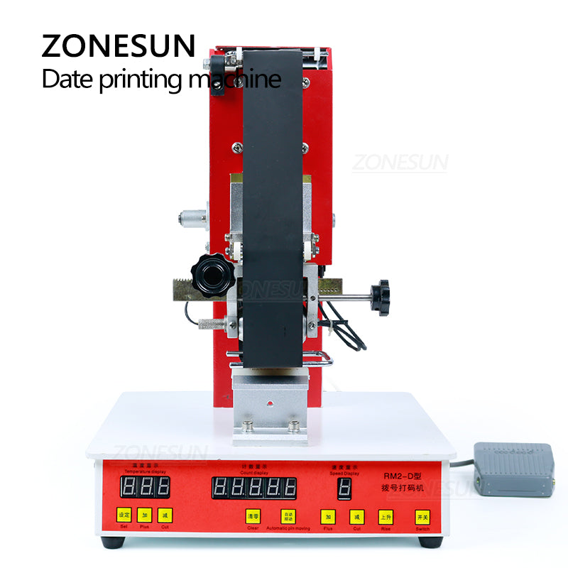 ZONESUN ZY-RM2-D Rolling Ribbon Dialing Date Printing Machine