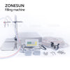 ZONESUN ZS-DP622W 50-17000ml 2 Nozzles Diaphragm Pump Liquid Weighing Filling Machine