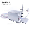 ZONESUN ZS-GP261W 150-18000ml Semi-automatic Gear Pump Liquid Weighing Filling Machine