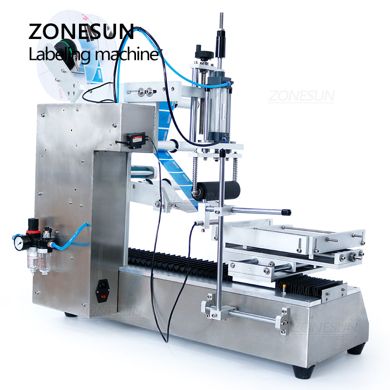 ZONESUN ZS-TB180 Desktop Semi-automatic Flat Surface Labeling Machine