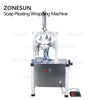 ZONESUN ZS-PK900 Semi-automatic Round Pleated Wrapping Machine