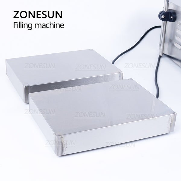 ZONESUN ZS-DP622W 50-17000ml 2 Nozzles Diaphragm Pump Liquid Weighing Filling Machine
