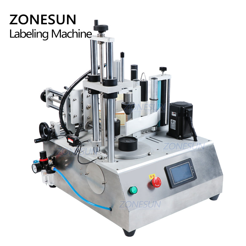 ZONESUN ZS-TB300W Custom Quadrangle Hexagon Bottle Labeling Machine
