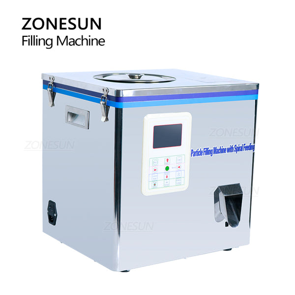ZONESUN Sprial Particle Powder Filling Machine