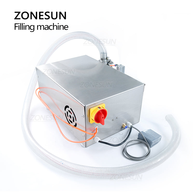 ZONESUN ZS-RPYT900 Semi-Automatic Rotor Pump Liquid Filling Machine