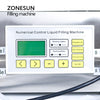 ZONESUN ZS-GP632 50-8000ml 2 Nozzles Gear Pump Liquid Weighing Filling Machine
