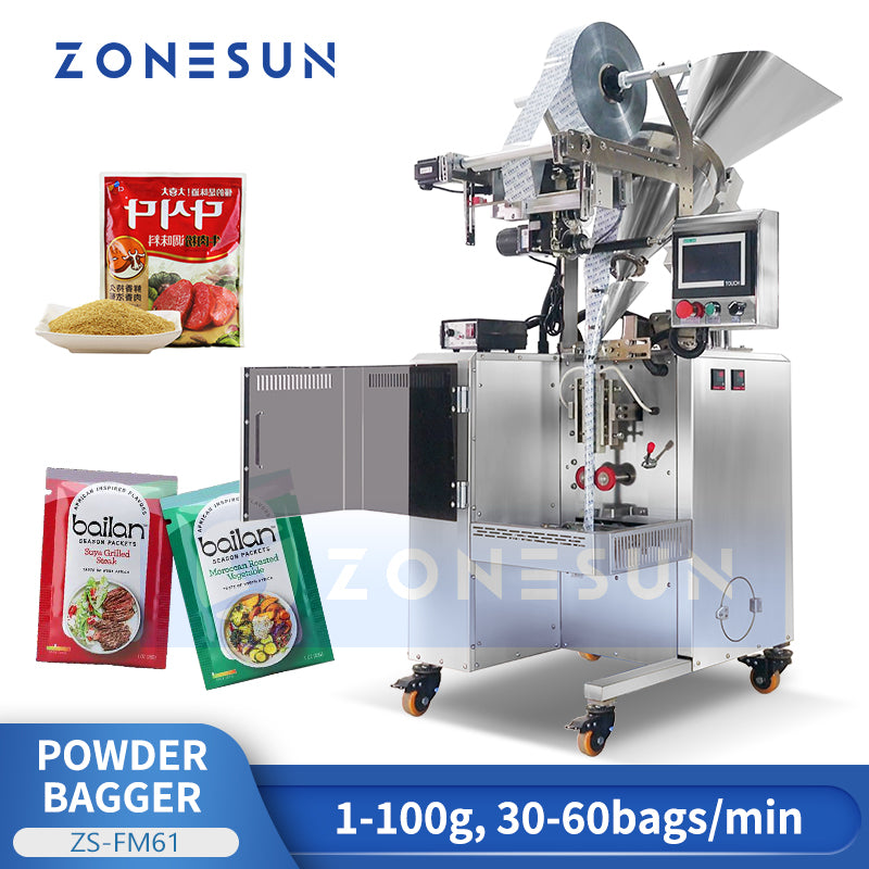 ZONESUN ZS-FM61 Automatic Powder Bag Filling Sealing Machine