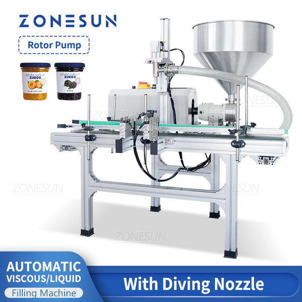 zonesun rotor pump filling machine