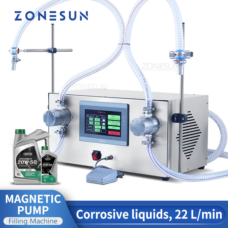 magnetic filling machine
