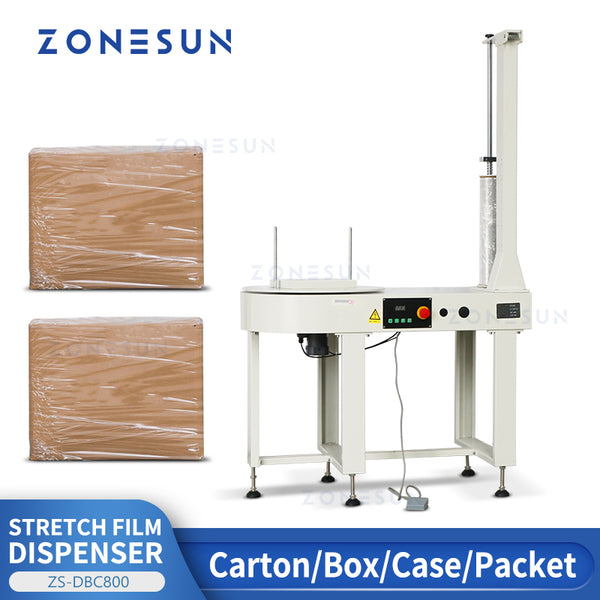 Zone Machine Films ZONESUN ZS-DBC800 Automatic Stretch Film Wrapping Machine